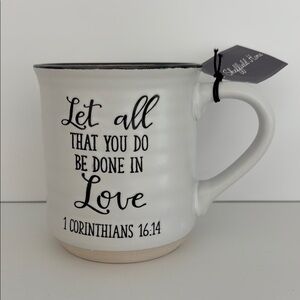 Sheffield Home Inspirational White Mug